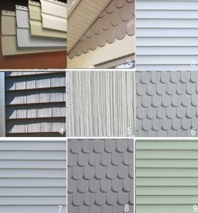 nine types of siding vinyl aluminum cedar wood cement